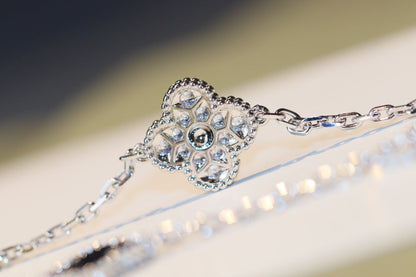 [ECHO ]CLOVER 20 MOTIFS ONYX DIAMOND SILVER