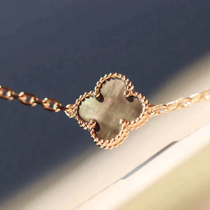 [ECHO ]CLOVER 20 MOTIFS LASER DIAMOND NECKLACE