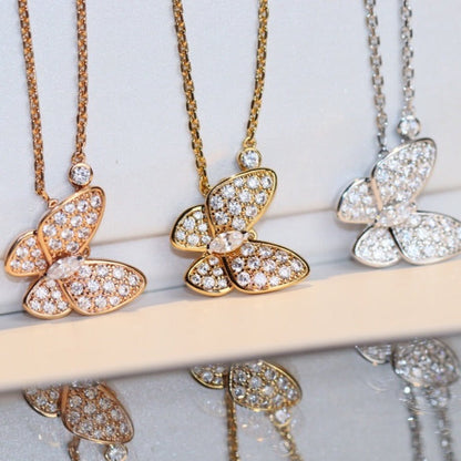 [ECHO ]BUTTERFLY DIAMOND NECKLACE