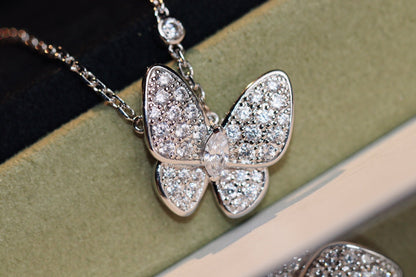 [ECHO ]BUTTERFLY DIAMOND NECKLACE
