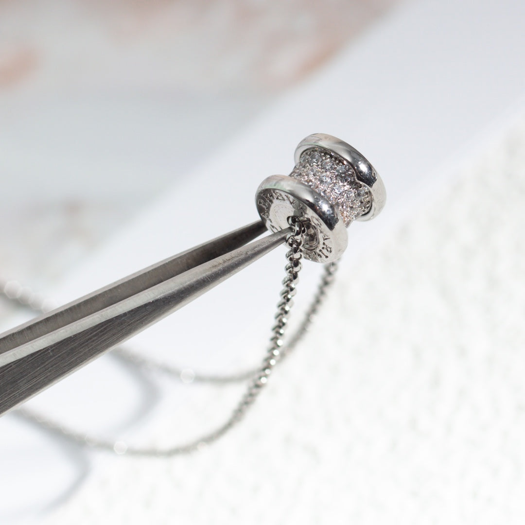 [ECHO ]ZERO 1 SILVER DIAMOND NECKLACE