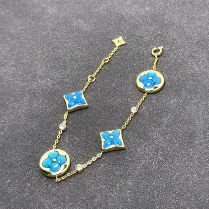[ECHO ]STAR AND SUN TURQUOISE 4 MOTIFS 3 DIAMONDS
