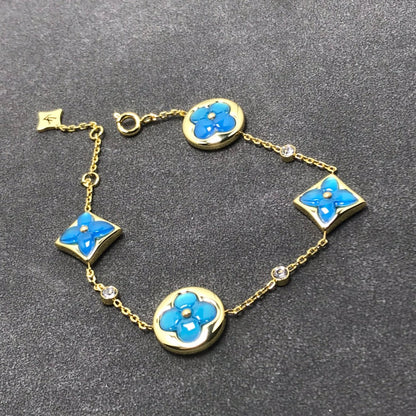 [ECHO ]STAR AND SUN TURQUOISE 4 MOTIFS 3 DIAMONDS