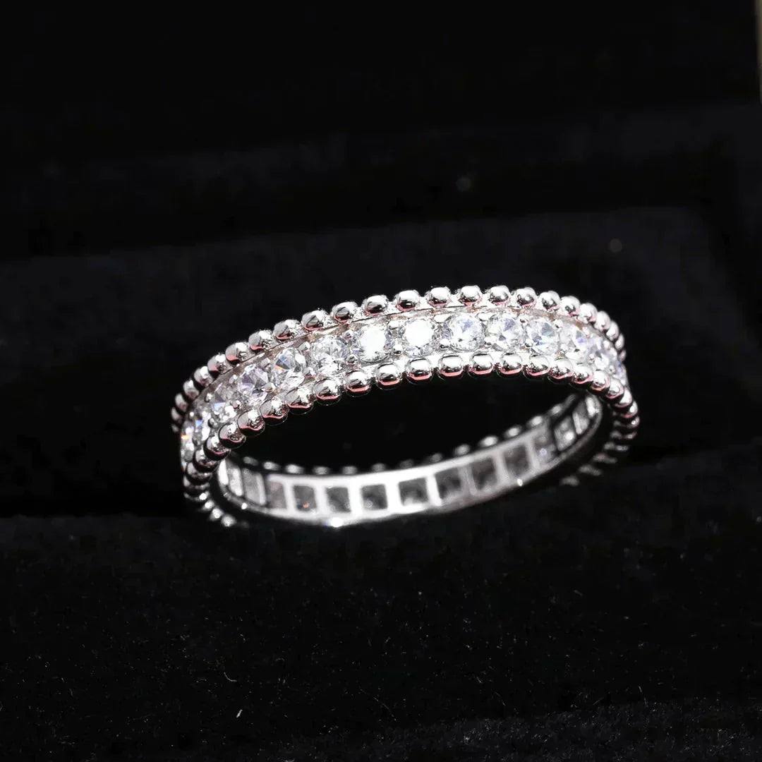 [ECHO ]PERLEE DIAMOND SILVER RING