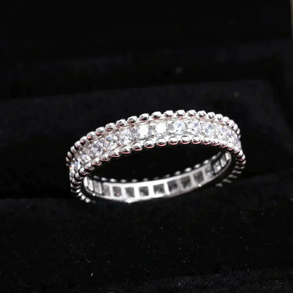 [ECHO ]PERLEE DIAMOND SILVER RING