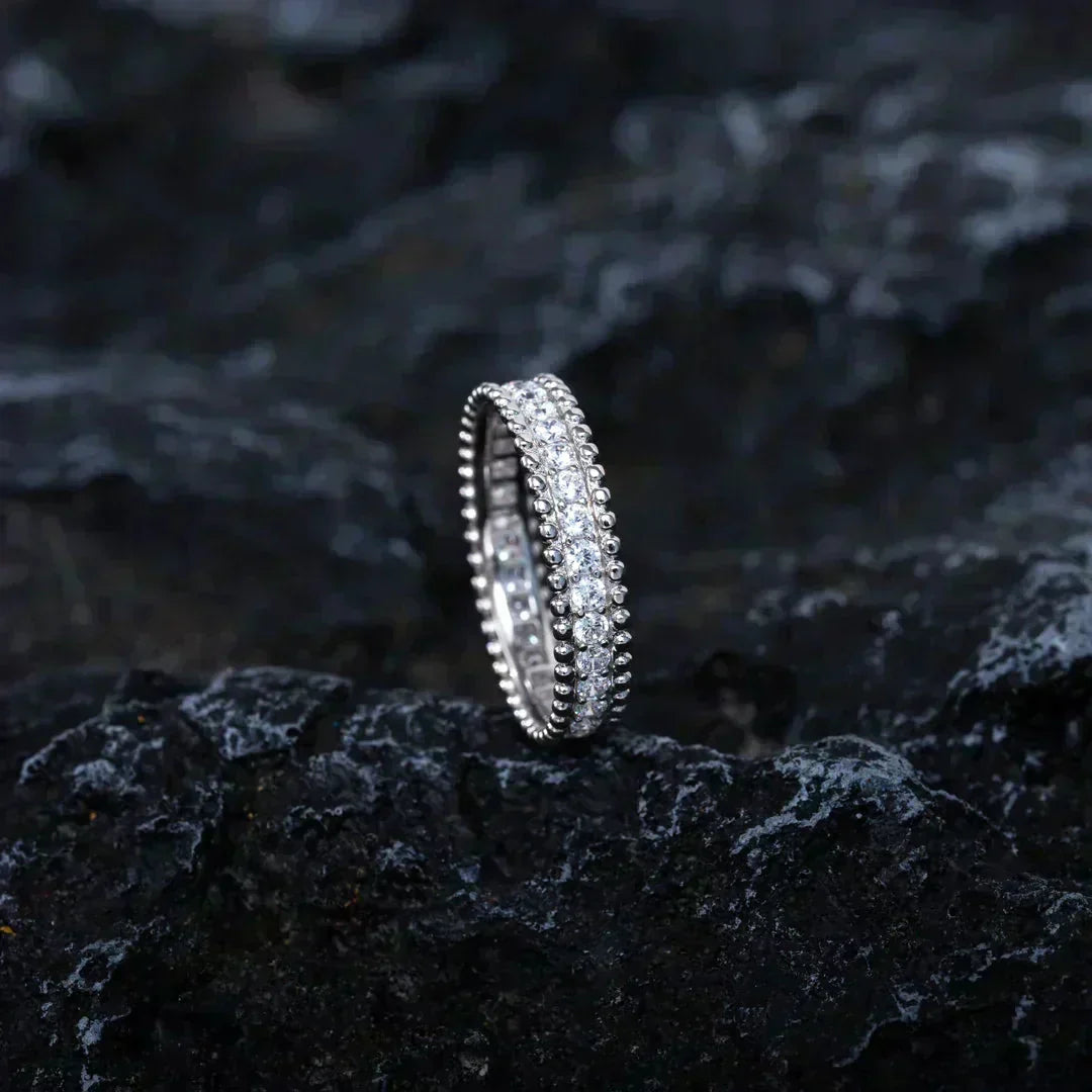 [ECHO ]PERLEE DIAMOND SILVER RING