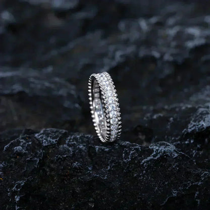 [ECHO ]PERLEE DIAMOND SILVER RING