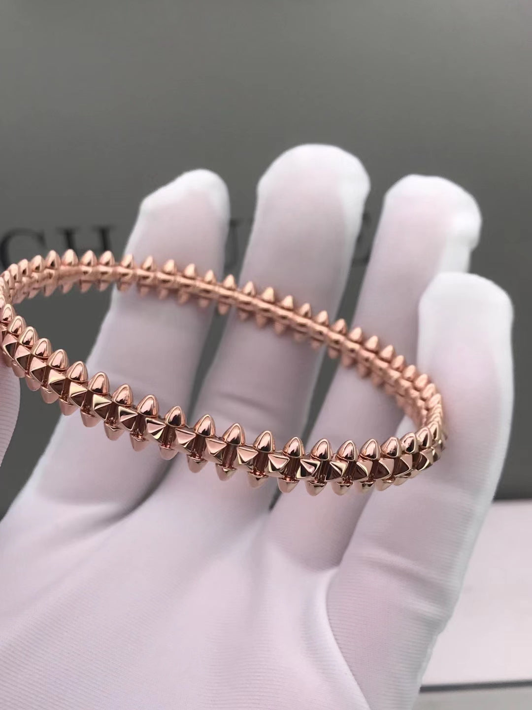 [ECHO ]CLASH PINK GOLD BRACELET