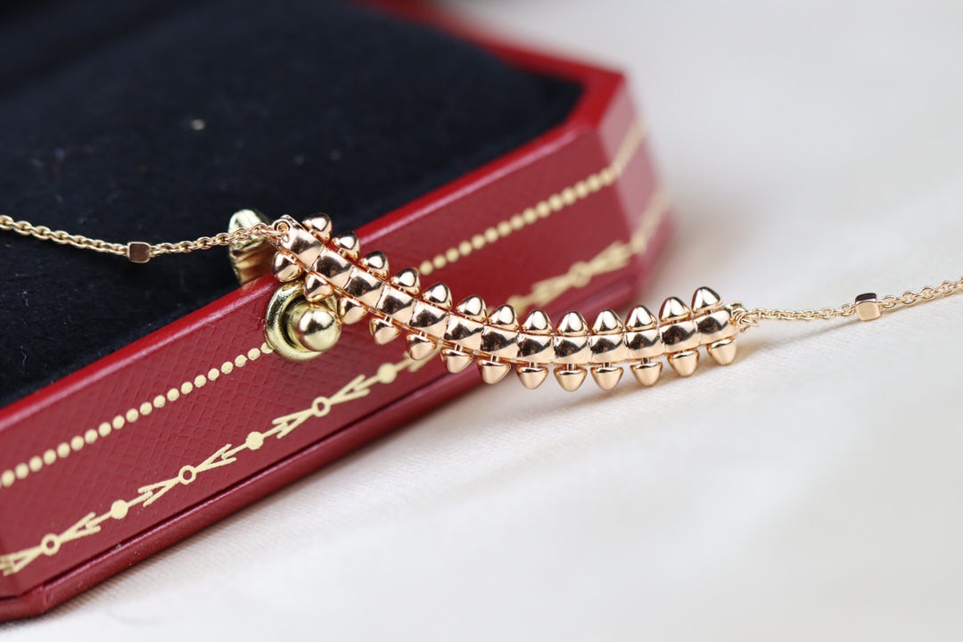 [ECHO ]CLASH PINK GOLD NECKLACE