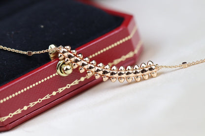 [ECHO ]CLASH PINK GOLD NECKLACE
