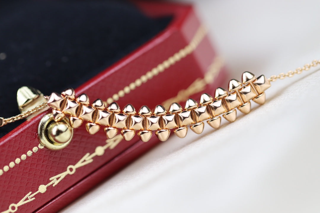 [ECHO ]CLASH PINK GOLD NECKLACE