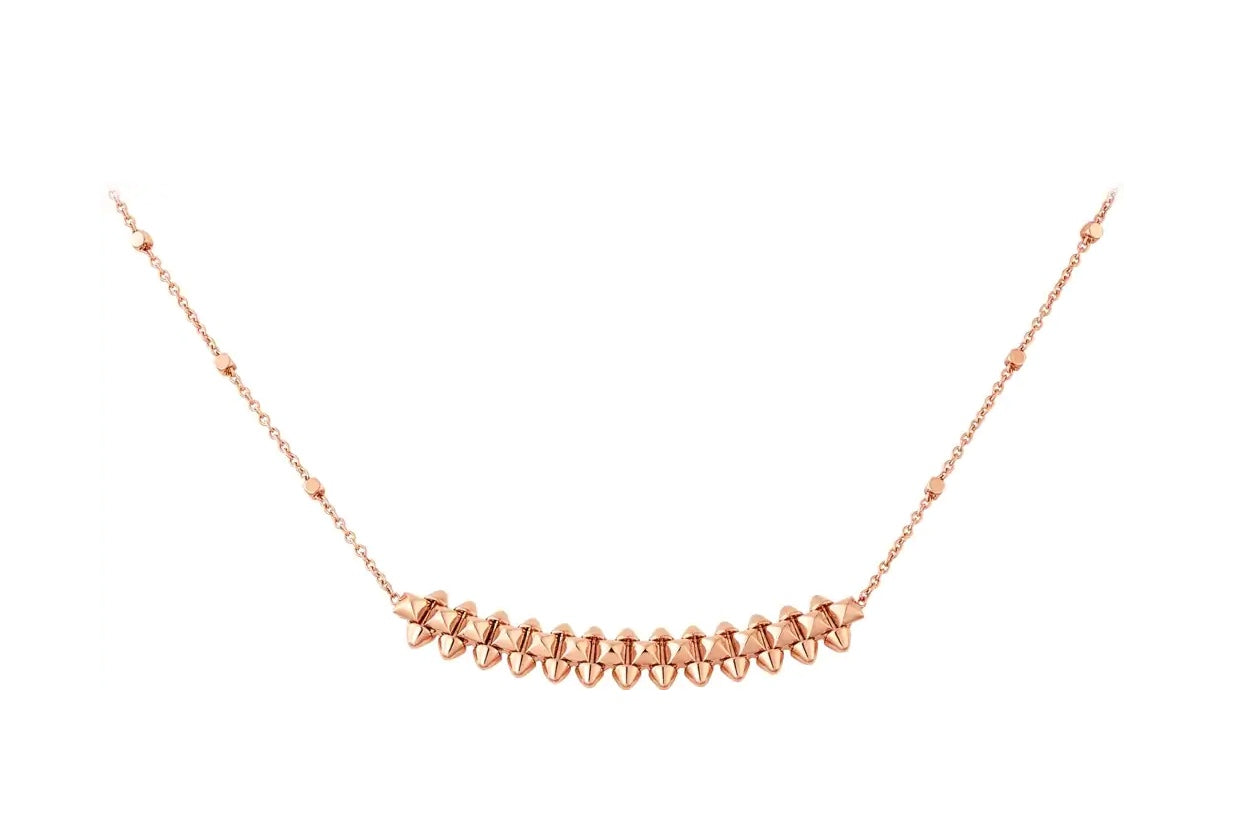 [ECHO ]CLASH PINK GOLD NECKLACE
