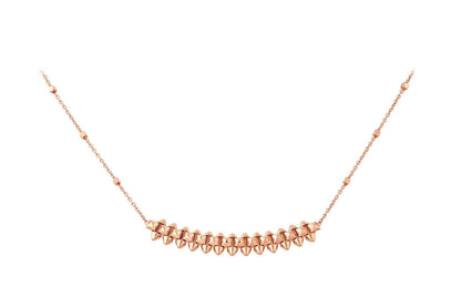 [ECHO ]CLASH PINK GOLD NECKLACE