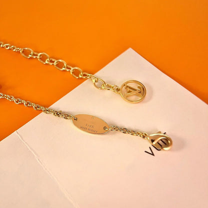 [ECHO ]LOGO STAR MOTIF GOLD BRACELET