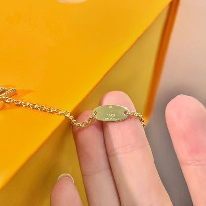 [ECHO ]LOGO STAR MOTIF GOLD BRACELET