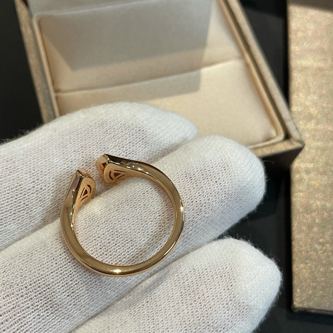 [ECHO ]DREAM MOP DIAMOND OPEN RING