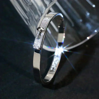 [ECHO ]KELLY SILVER DIAMOND BRACELET