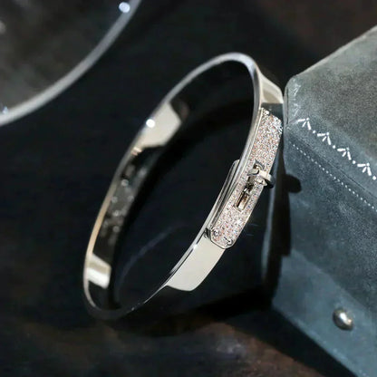 [ECHO ]KELLY SILVER DIAMOND BRACELET
