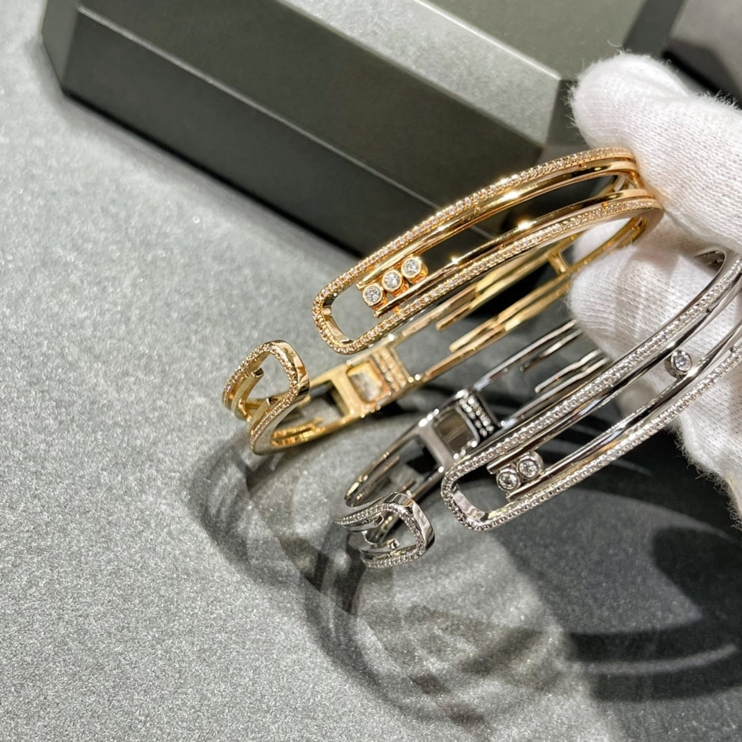 [ECHO]MOVE 10TH PAVED DIAMOND BRACELET