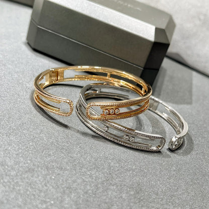 [ECHO]MOVE 10TH PAVED DIAMOND BRACELET