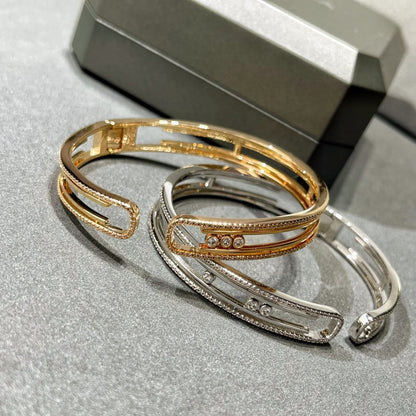 [ECHO]MOVE 10TH PAVED DIAMOND BRACELET