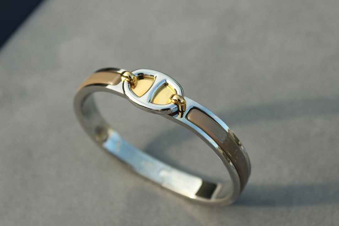 [ECHO ]CLIC CHAINE SILVER BRACELET