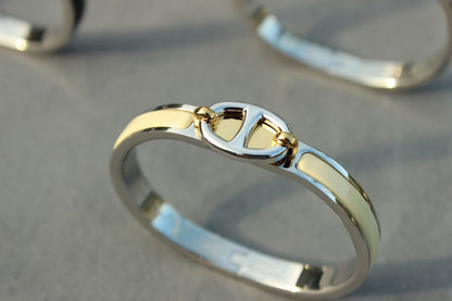 [ECHO ]CLIC CHAINE SILVER BRACELET