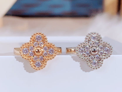 [ECHO ]CLOVER DIAMOND RING