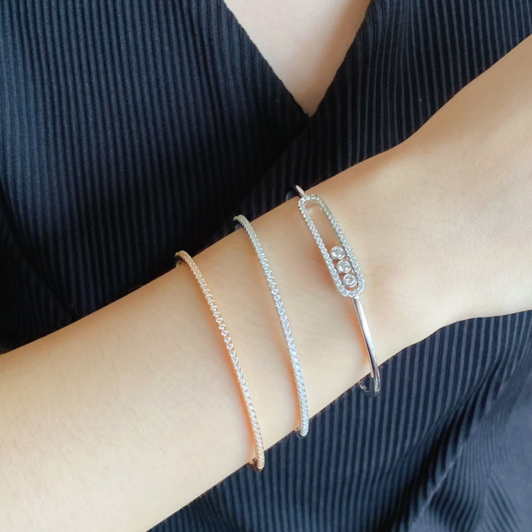 [ECHO ]MINI DIAMOND TENNIS BRACELET