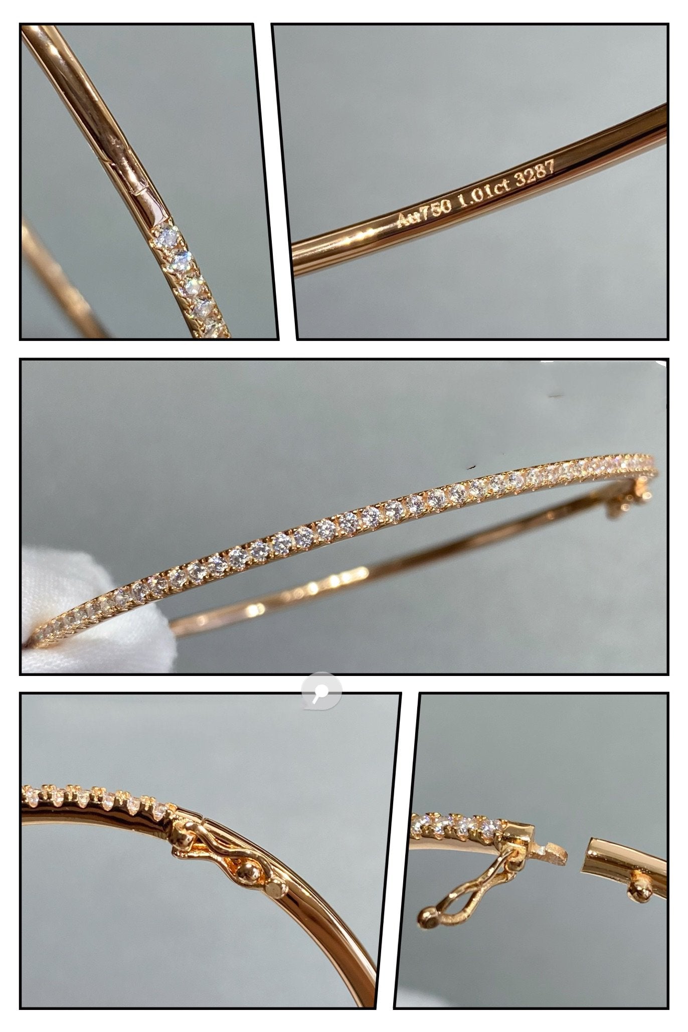 [ECHO ]MINI DIAMOND TENNIS BRACELET