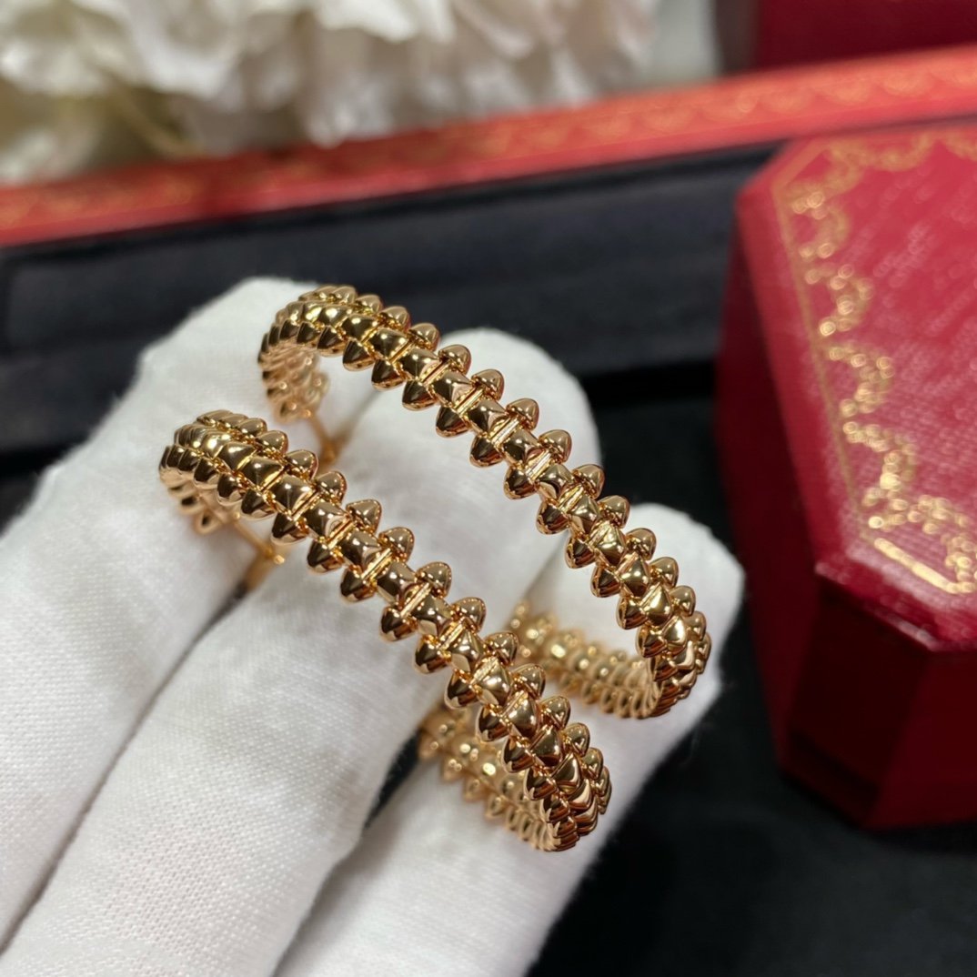 [ECHO ]CLASH LARGE HOOP EARRINGS