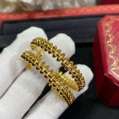 [ECHO ]CLASH LARGE HOOP EARRINGS