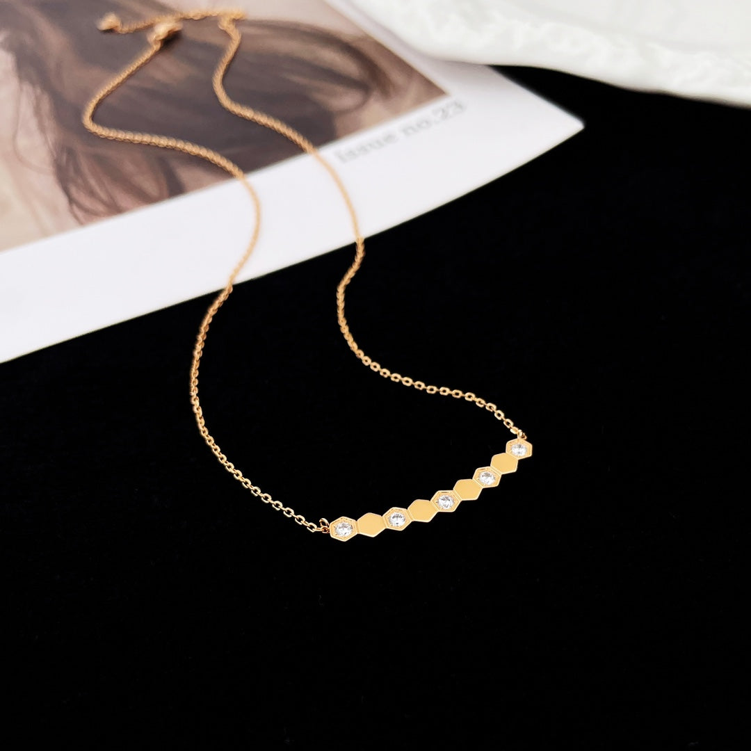 [ECHO ]BEE MY LOVE DIAMOND NECKLACE