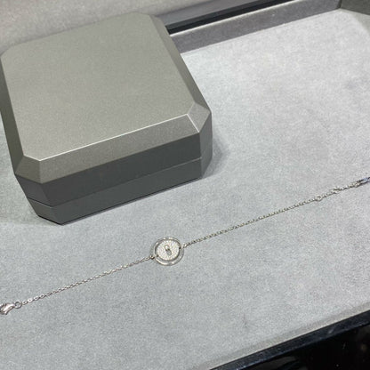 [ECHO]LUCKY MOVE DIAMOND PAVED BRACELET