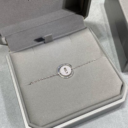 [ECHO]LUCKY MOVE DIAMOND PAVED BRACELET