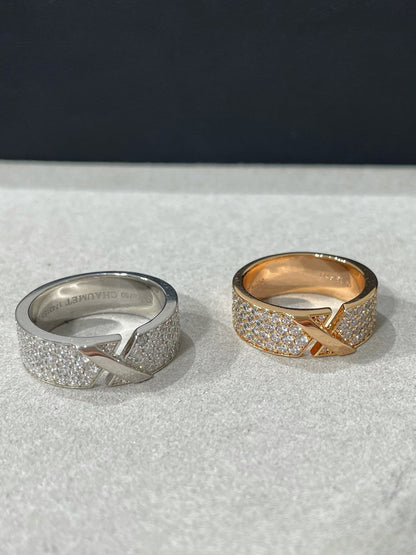 [ECHO ]LIENS EVIDENCE  DIAMOND PAVED RING