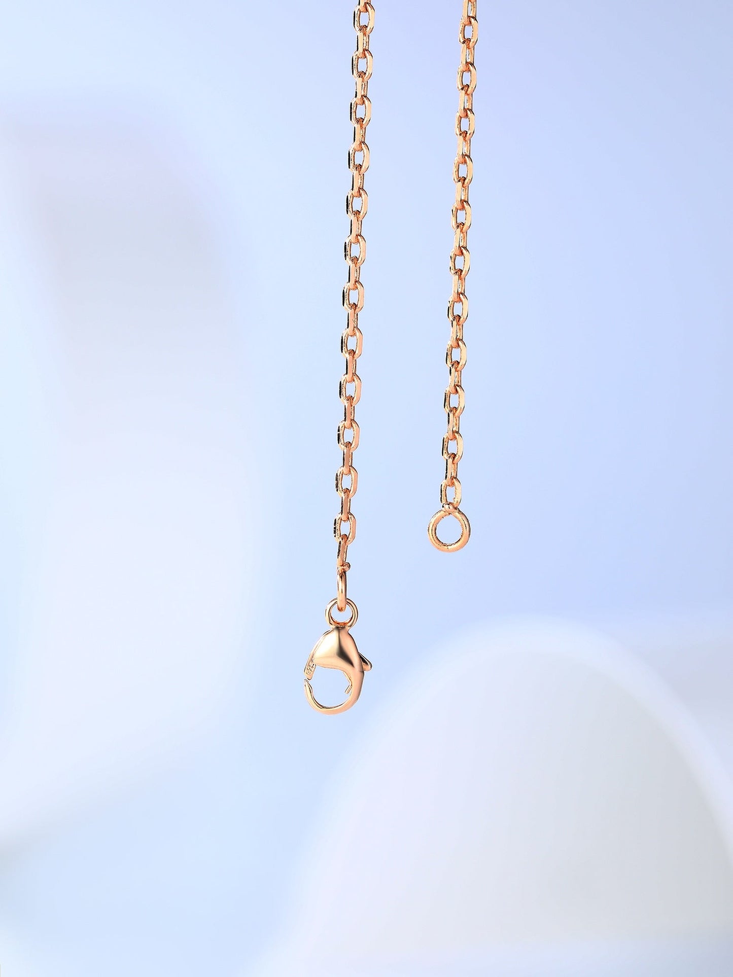 [ECHO ]H CAGE PINK GOLD NECKLACE
