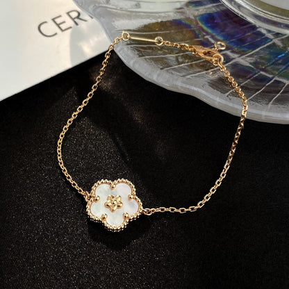 [ECHO ]LUCKY SPRING ROSE GOLD MOP BRACELET