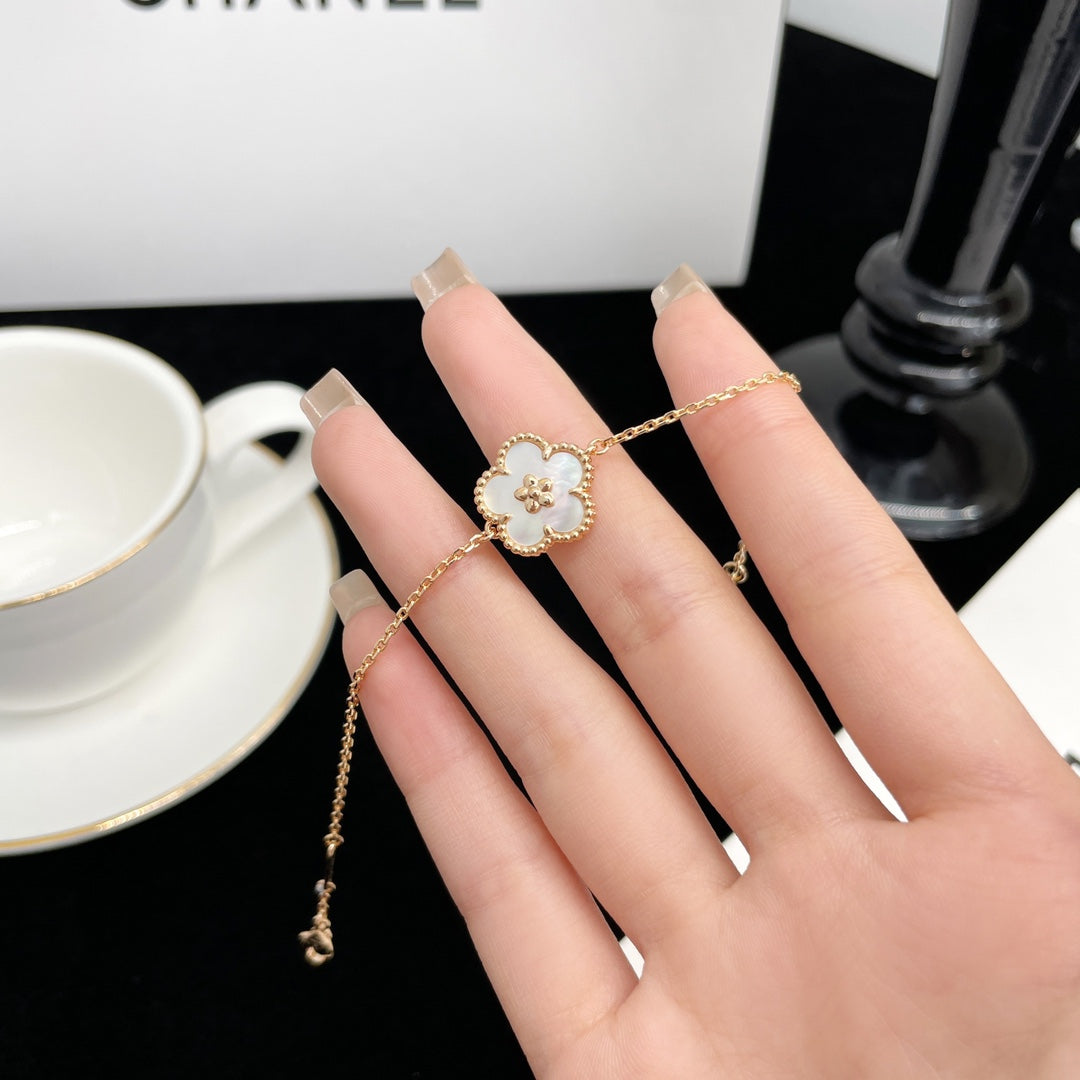 [ECHO ]LUCKY SPRING ROSE GOLD MOP BRACELET