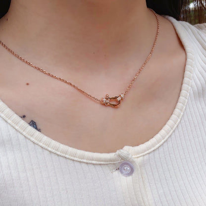 [ECHO ]FORCE 10 PINK GOLD DIAMOND NECKLACE