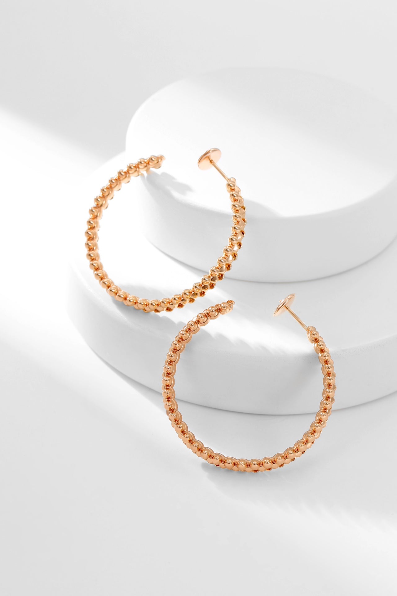 [ECHO ]CLASH HOOP EARRINGS