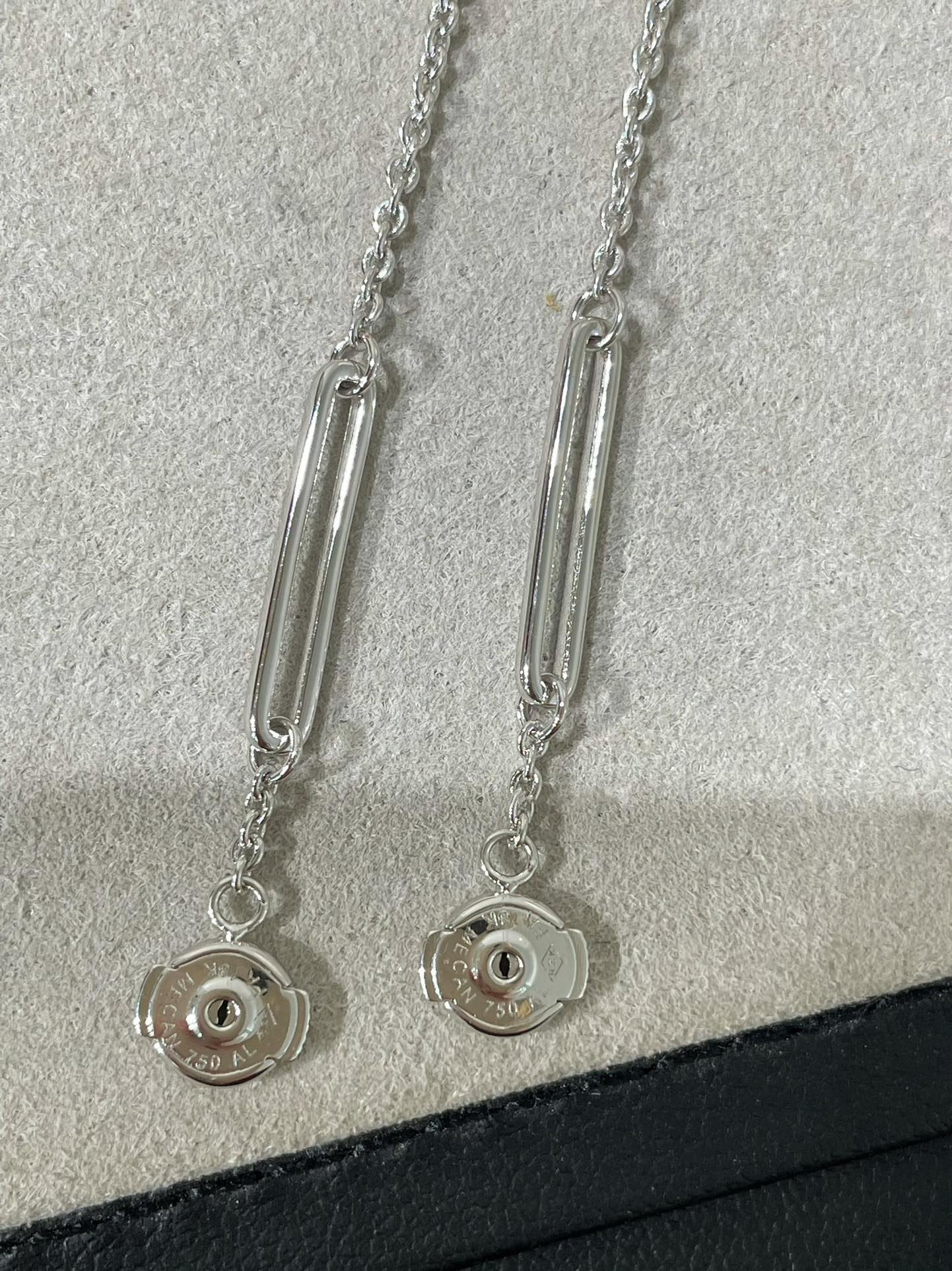 [ECHO ]CHAINE CHAOS DIAMOND DROP EARRINGS
