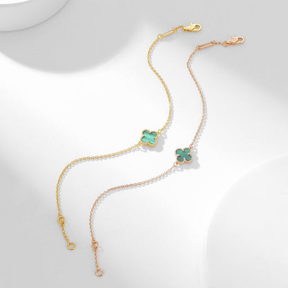 [ECHO ]CLOVER BRACELET MALACHITE 1 MOTIF