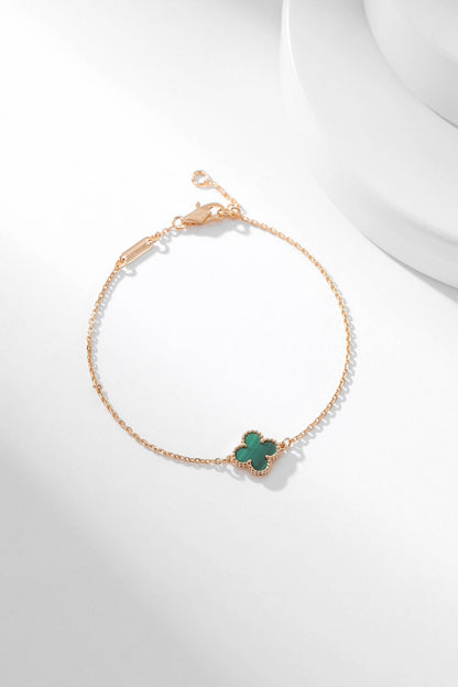 [ECHO ]CLOVER BRACELET MALACHITE 1 MOTIF