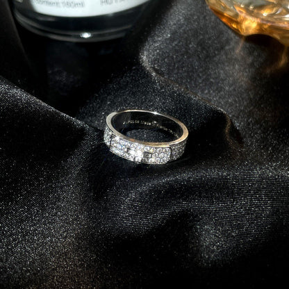 [ECHO ]KELLY SILVER DIAMOND RING