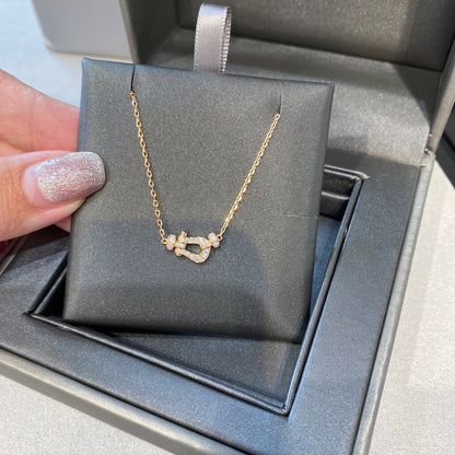 [ECHO ]FORCE 10 DIAMOND PINK GOLD NECKLACE MINI MODEL