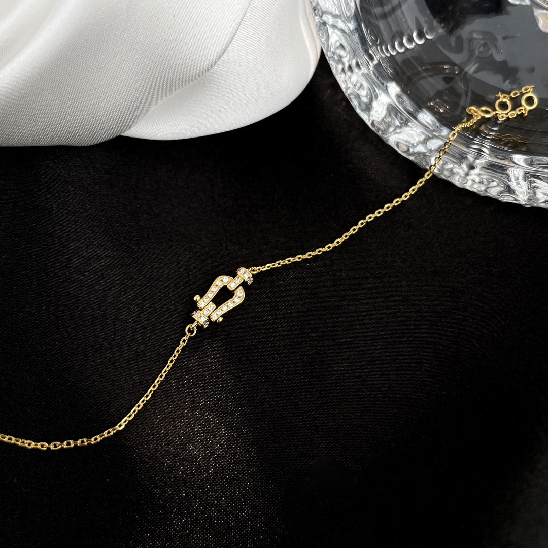 [ECHO ]FORCE 10 FULL DIAMOND BUCKLE CHAIN LINK MINI MODEL