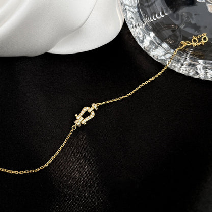 [ECHO ]FORCE 10 FULL DIAMOND BUCKLE CHAIN LINK MINI MODEL