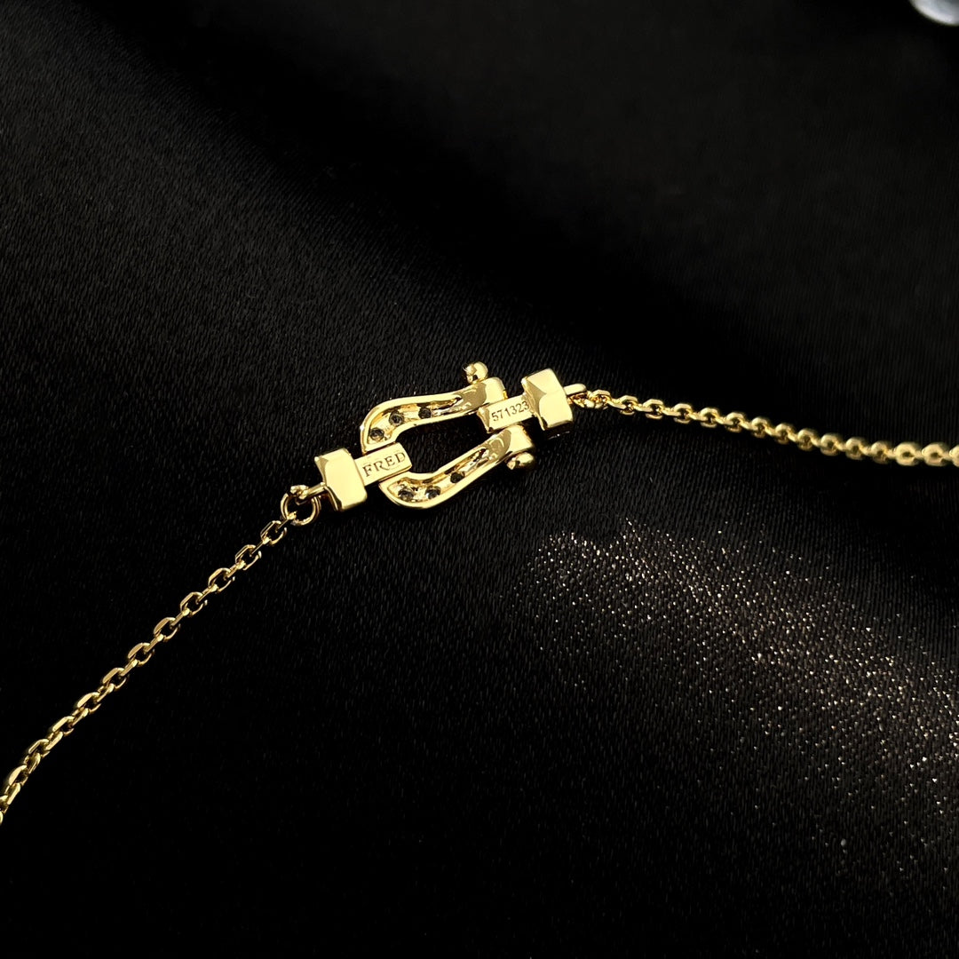 [ECHO ]FORCE 10 FULL DIAMOND BUCKLE CHAIN LINK MINI MODEL