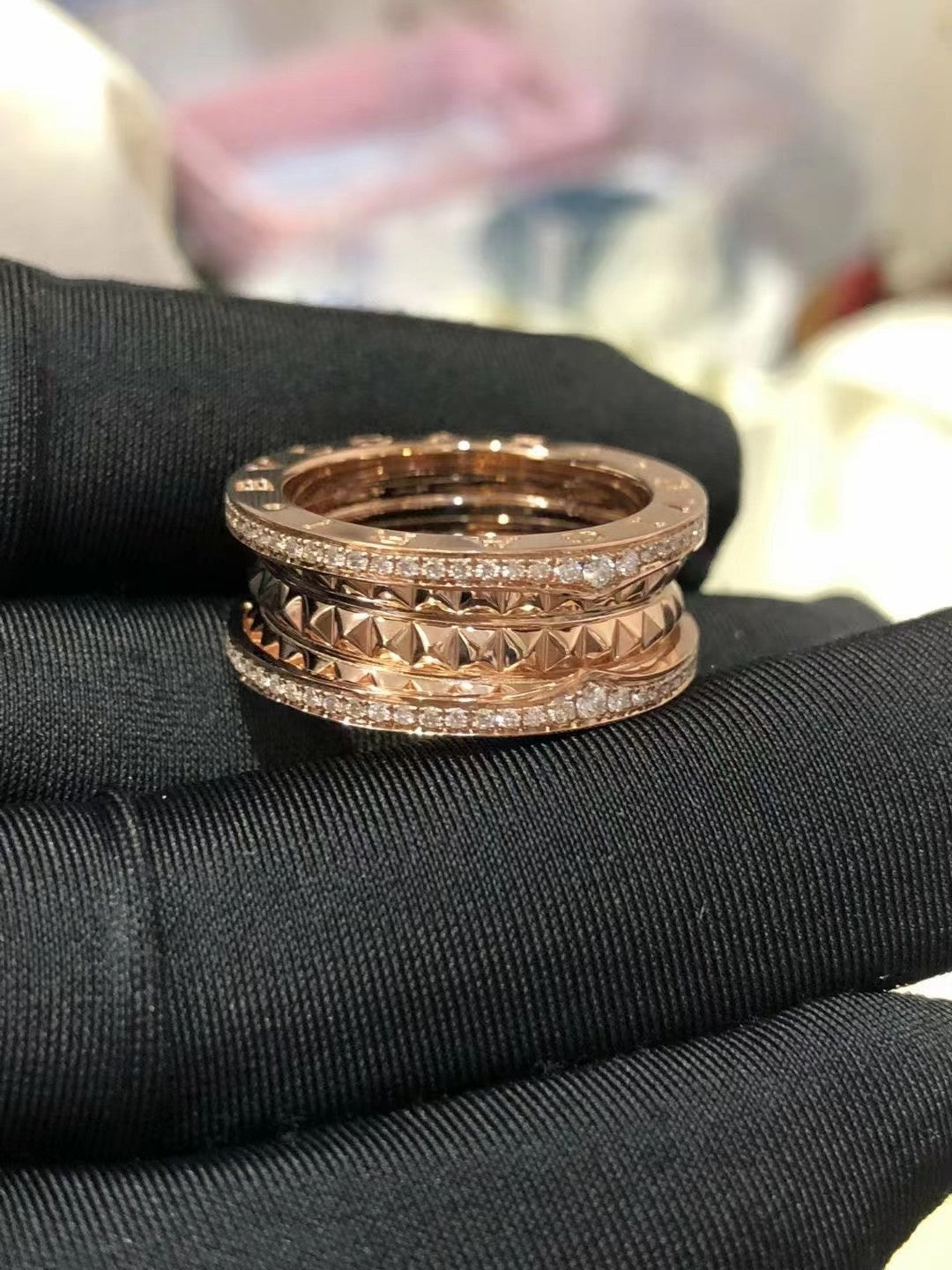 [ECHO ]ZERO 1 ROCK DIAMOND PINK GOLD